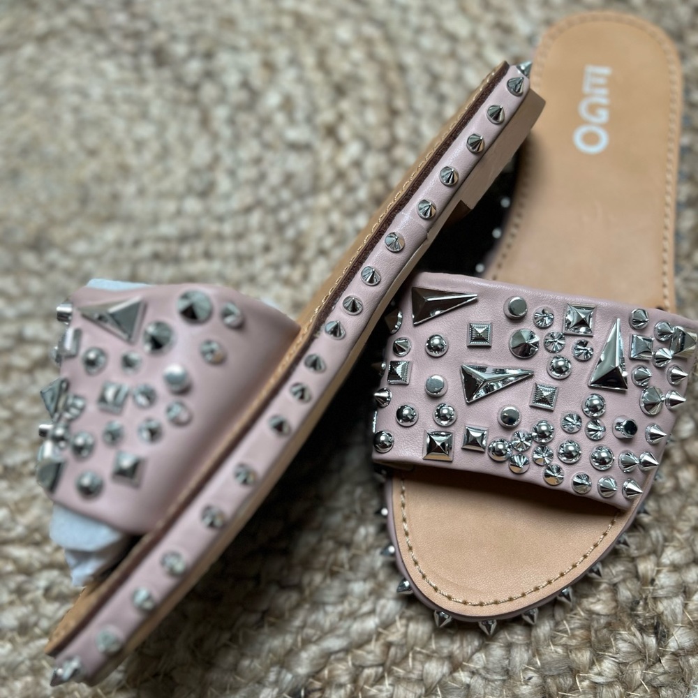 Jewel and Spiked sandals!